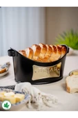 Metal Kulplu Kayık Ekmeklik, Gondol Ekmeklik, Ekmek Sepeti, Sunumluk (Bread Plakalı) thumbnail 1