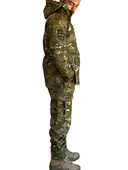 Softshell Soğuk İklim Kamuflaj Mont Pantolon Takım - 6