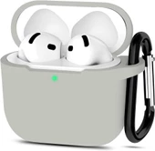 Apple Airpods 4. Nesil ile uyumlu Kılıf Standart Yumuşak Silikon Case - 5