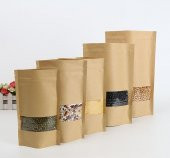 DOYPACK KİLİTLİ KRAFT PENCERELİ 11 CM X 18,5 CM - 2