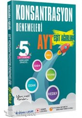 AYT Konsantrasyon Denemeleri Eşit Ağırlık 5 li Tamamı Çözümlü Hocalara Geldik - 1