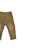 Erkek Bebek Likralı Bej Kot Pantolon bipamuk - 8