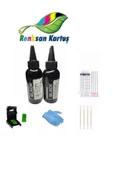 HP 900-901 UYUMLU DOLUM MÜREKKEP SİYAH 2'Lİ SİYAH PAKET RENKSAN - 1