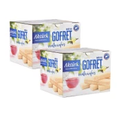 Aktürk Gofret Vanilyalı 800 gr x 2 Kutu - 1