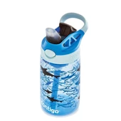 Contigo Gizmo Flip Pro Sharks Tritan Çocuk Suluğu 420ML - Açık Mavi - 5