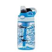 Contigo Gizmo Flip Pro Sharks Tritan Çocuk Suluğu 420ML - Açık Mavi - 4