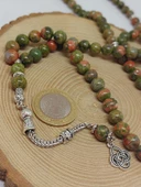 Unakit Taşı 99luk Tesbih 8mm (4356) thumbnail 3