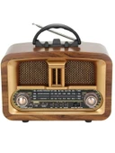 Everton RT-876 Bluetooth, Usb/Sd/Fm 3 Band Radyo Nostalji Müzik Kutusu - 1