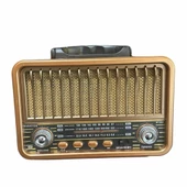 Everton RT-834 Orta Solar Güneş Enerjili Bluetooth, Nostalji , FM/AM/SW 3 Band Radyo ,usb, sd  mp3 player - 1