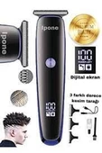 Ipone Ip-789 Professional Saç Sakal lazer Öncesi Bay Bayanlar Için Kuaförlere Özel Dijital Tıraş Makinası - 1