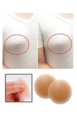 Silikon Göğüs Ucu Kapatıcı Kadın Yuvarlak Ten Meme Ucu Kapatıcı - 3