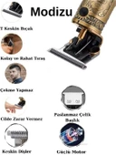 Modizu Dijital Heykel Profesyonel Saç Sakal Ense Vücut Lazer Öncesi Kuaförlere Özel Tıraş Makinesi - 3