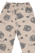 Panda Desenli Patikli Alt Bej bipamuk - 8