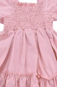 Fiyonklu Gipeli Kız Bebek Elbise Pudra bipamuk thumbnail 8