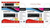 Everton RT-104 ÇİFT USB'li USB-SD-FM-AUX- Bluetooth Oto Teyp 4x50 Watt - 2
