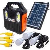 Everton RT-903BT Solar Panelli Mp3 Radyo Işıldak Fener Aydınlatma Kırmızı Soslu - 1