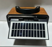 Everton RT-674 Orta Boy Solar Güneş Enerjili Bluetooth/USB/Sd kart/ Radyo mp3 Player Müzik Kutusu - 3