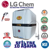 LG Chem COOL BEYAZ SİYAH 8 LİTRE 5 FİLTRE 10 AŞAMA SU ARITMA CİHAZI thumbnail 1