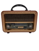 Everton RT-861 Orta Boy Nostalji Müzik Kutusu, Bluetooth, Usb/Sd/Aux/Fm 3 Band Radyo TWS - 4