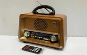 Everton RT-818 Bluetooth USB-SD-FM Nostaljik Radyo Müzik Kutusu Kumandalı - 1