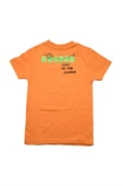 Sevimli Dinozor Baskılı Erkek Bebek Tshirt Turuncu bipamuk - 2