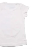Renkli Roses Baskılı Tshirt Beyaz bipamuk - 10