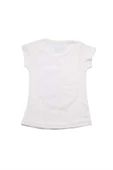 Renkli Roses Baskılı Tshirt Beyaz bipamuk - 9
