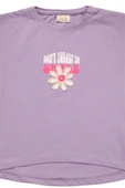 Boncuk İşlemeli Çiçekli Kız Bebek Tshirt bipamuk - 8