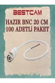 BESTCAM  Hazır Bnc 20 CM 100 Adetli Paket - 1