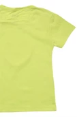 Gökkuşağı Baskılı Kız Tshirt Yeşil bipamuk - 2
