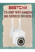 BESTCAM  YS-5MP 360 Derece Sesli Wi Fi Kamera - 1