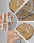 Ay Taşı 33lük Tesbih 8mm (9336) thumbnail 1