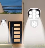 2in1 Kamera Görünümü 2 Güneş Enerjili Solar bahçe Aydınlatmas 3 Mod Kumandalı sensörlü Lamba 77Led - 4