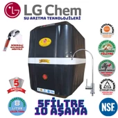 LG Chem COOL SİYAH BEYAZ 8 LİTRE 5 FİLTRE 10 AŞAMA SU ARITMA CİHAZI thumbnail 1