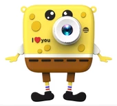Çocuklar için Yılbaşı Hediyeleri Sünger Bob Kare Pantolon 1920 P HD Dijital Video Kamera - 1