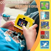 Çocuklar için Yılbaşı Hediyeleri Sünger Bob Kare Pantolon 1920 P HD Dijital Video Kamera - 3