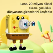 Çocuklar için Yılbaşı Hediyeleri Sünger Bob Kare Pantolon 1920 P HD Dijital Video Kamera - 2