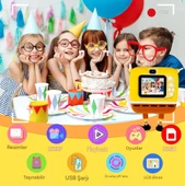 Çocuklar için Yılbaşı Hediyeleri Sünger Bob Kare Pantolon 1920 P HD Dijital Video Kamera - 5