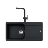 Urban Ubg 611-100 Nero Granit Eviye, Active Plus Doccia 2.0 Batarya Set - 1