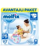 Molfix 6 Numara Ekstra Large 117'li Bebek Bezi - 1