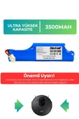 Arçelik Rs 3121 Robot Süpürge Bataryası (ULTRA YÜKSEK KAPASİTE) 3500mAh Robot Süpürge Pil thumbnail 1