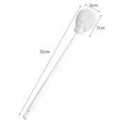 30 cm Kavanoz Biberon Temizleme Fırçası Nargile Temizleme Fırçası Silikon Biberon Fırçası - 5