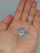 Mavi Topaz Taşı Oval Kesim (Ortalama 2.5 karat) (55582) thumbnail 1