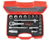 İzeltaş Lokma Anahtar Tak. 3/8 19 Parça 1110006019 - 1