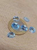 Mavi Topaz Taşı Oval Kesim (Ortalama 2.5 karat) (55582) thumbnail 2