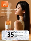 Oda ve Araç Hava Nemlendirici Buhar Makinesi Volkanik Aroma Difüzör Sevgiliye Hediye +Parfüm Esans - 2