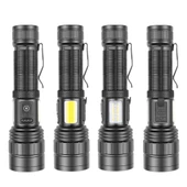 PeakStar Ps-6153 10000 Lümen Zoomlu Mıknatıslı TG Cob Led Powerbank Özellikli Profesyonel El Feneri - 2