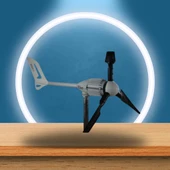 İSTA Breeze 1000 Watt 24 V Rüzgar Türbini + Şarj Kontrol Cihazı thumbnail 2