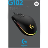 Logitech G102 Lightsync RGB Mouse Siyah 910-005823 - 10
