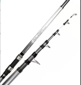 Okuma Wave Power Tele Surf 3.90 cm 100-200 gr 5 Parça Surf Kamışı - 1